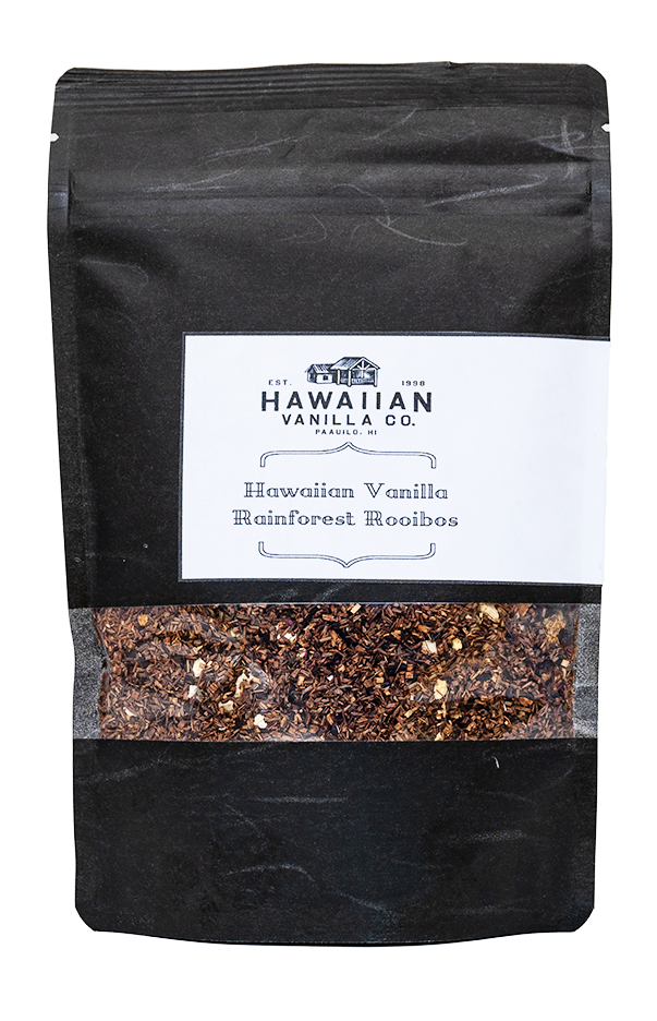 Rainforest Vanilla Rooibos Loose Leaf Tea Hawaiian Vanilla Company