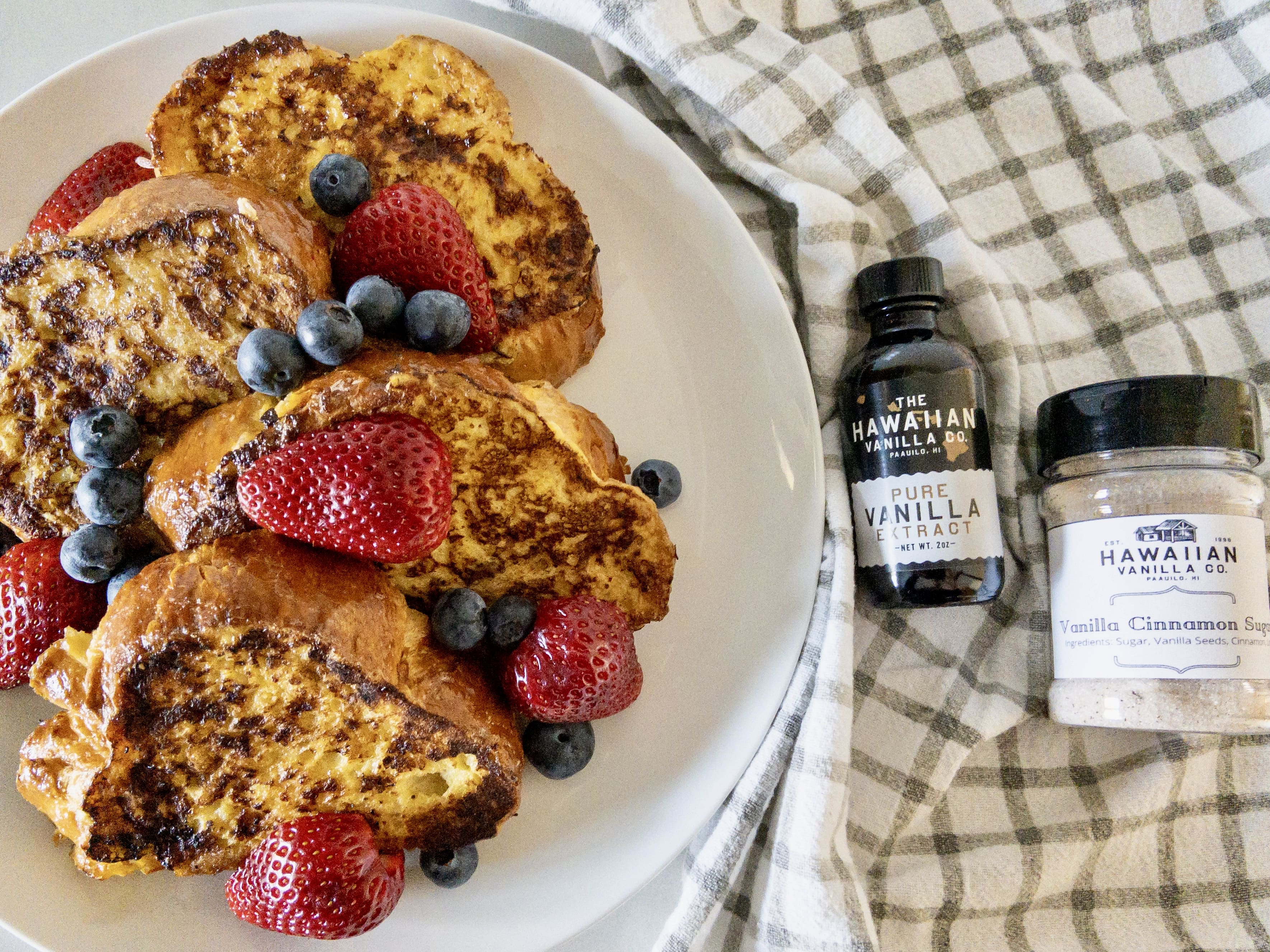 Vanilla Cinnamon French Toast – Hawaiian Vanilla Company