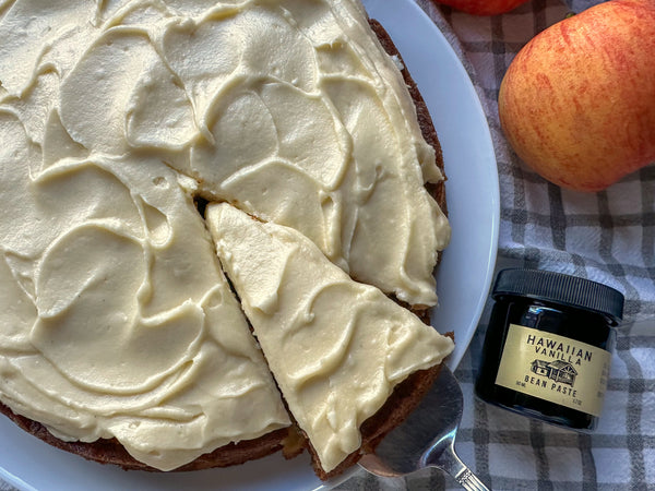 Apple Spice Cake with Vanilla Cream Cheese Frosting