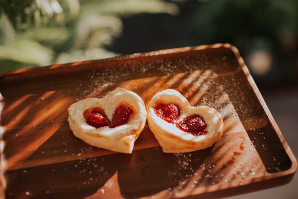 Vanilla Strawberry Cream Cheese Danish