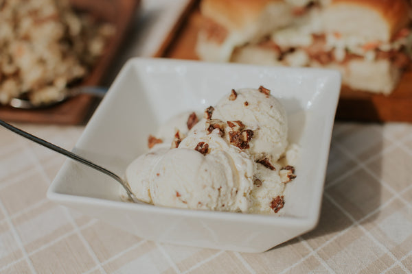 Honey Peppered Pecan Gelato
