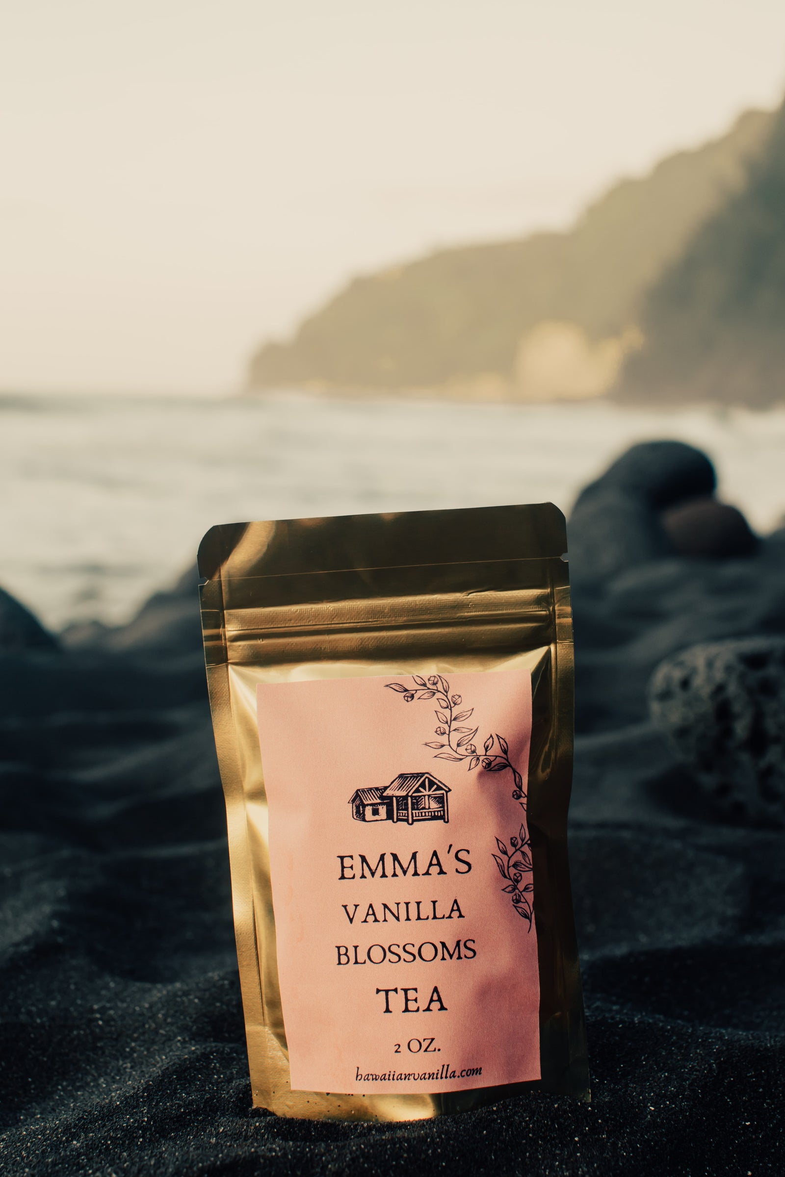 Emma's Vanilla Blossoms Loose Leaf Green Tea – Hawaiian Vanilla